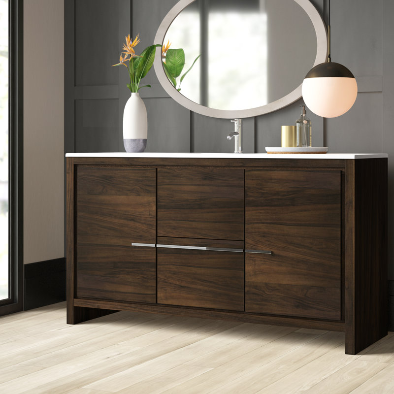 Mercury Row Bosley 60" Single Bathroom Vanity Set & Reviews Wayfair.ca